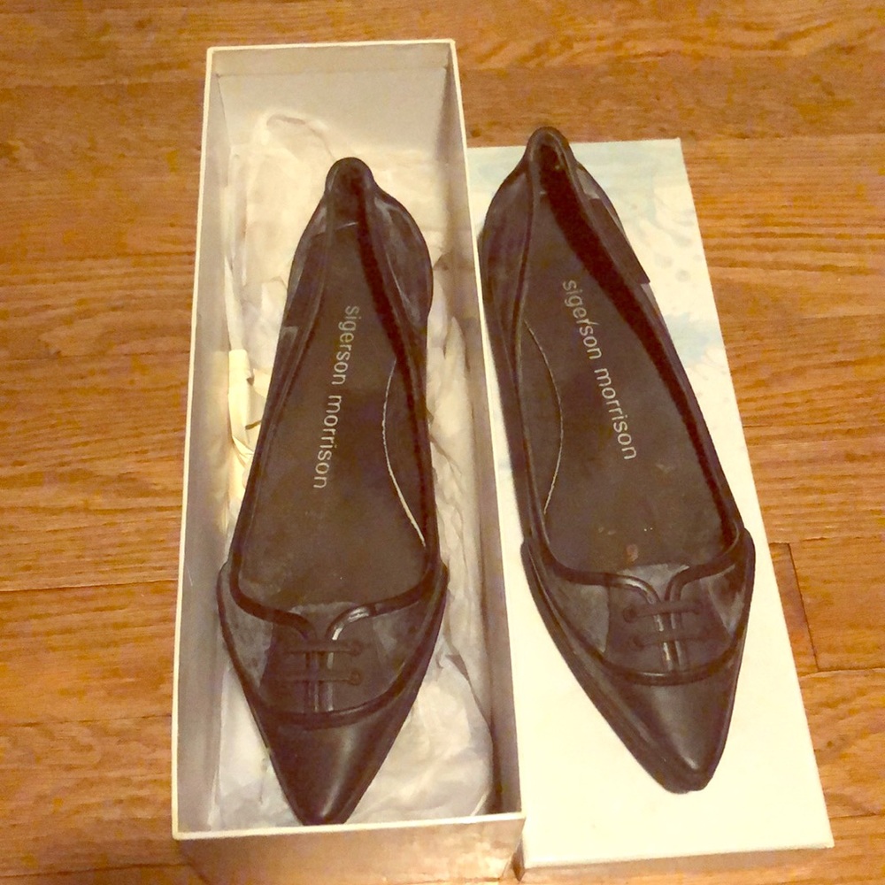 Sigerson Morrison  rain or shine shoes